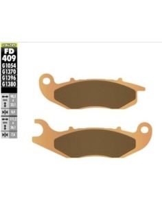 SINTER STREET BRAKE PADS FD409G1370 | Motoauto