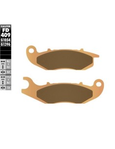 Pastillas GALFER FD409G1396 Sinter FD409G1396 | Motoauto