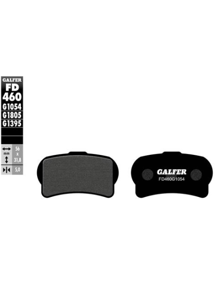 Pastillas GALFER FD460G1805 Trial Top FD460G1805 | Motoauto