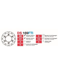 Discos De Freno Delt Ktm Lc4-Lc8 DS169FTI | Motoauto