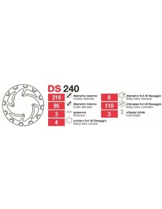 Disco Delt Ktm Sx-Xc 85 105 - DS240 DS240 | Motoauto