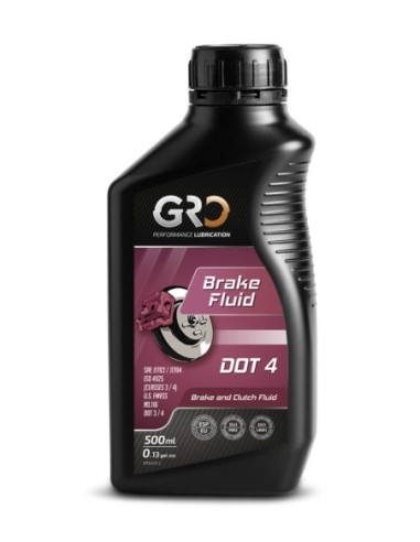 LIquido de frenos DOT4 GRo 500cc 9030186 | Motoauto