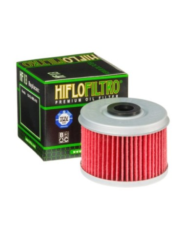 FILTRO ACEITE HIFLO HF113 (50) HF113 | Motoauto