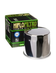 FILTRO ACEITE HIFLO HF138C CROMADO (50) HF138C | Motoauto