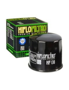 FILTRO ACEITE HIFLO HF138 (50) HF138 | Motoauto