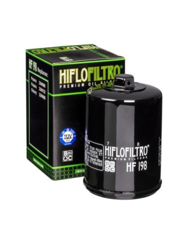 FILTRO ACEITE HIFLO HF198 (50) HF198 | Motoauto