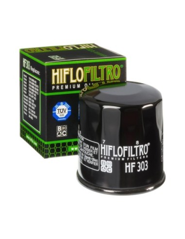 FILTRO ACEITE HIFLO HF303 (50) HF303 | Motoauto