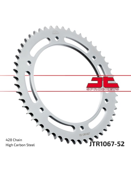 Corona JT Sprockets Acero JTR106752 | Motoauto