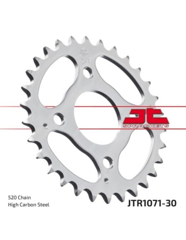 Corona JT Sprockets Acero JTR107130 | Motoauto