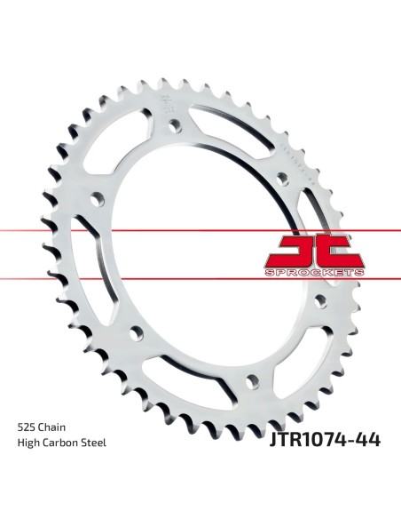 Corona JT Sprockets Acero JTR107444 | Motoauto