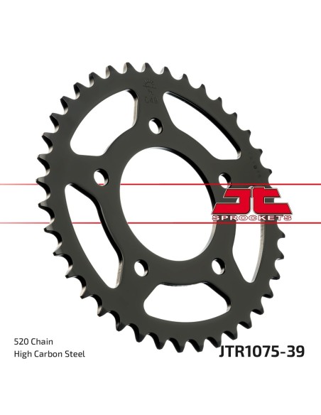 Corona JT Sprockets Acero JTR107539 | Motoauto