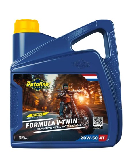 GARRAFA PUTOLINE FORMULA V-TWIN 20W-50 4 L