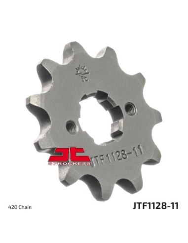 Piñon JT Sprocekts Acero JTF112811 | Motoauto