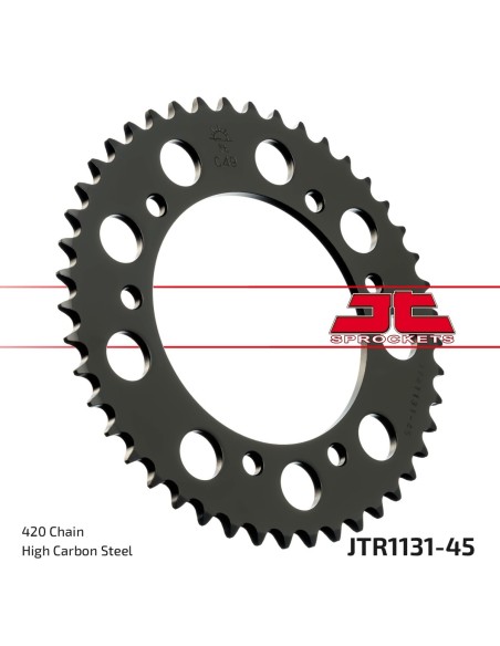 Corona JT Sprockets Acero JTR113145 | Motoauto