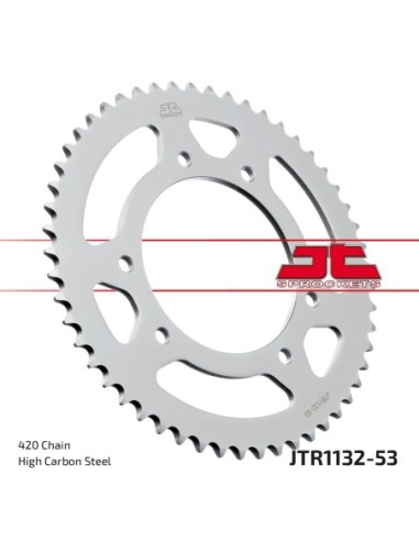Corona JT Sprockets Acero JTR113253 | Motoauto