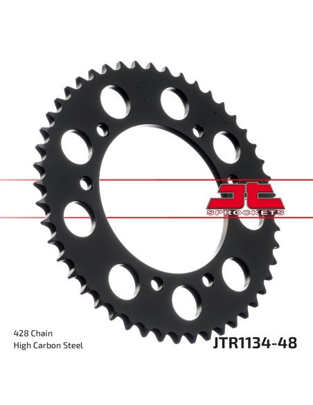 Corona JT Sprockets Acero JTR113448 | Motoauto