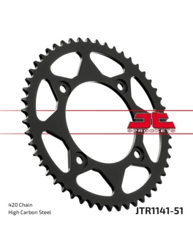 Corona JT Sprockets Acero JTR114151 | Motoauto