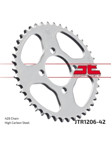 Corona JT Sprockets Acero JTR120642 | Motoauto