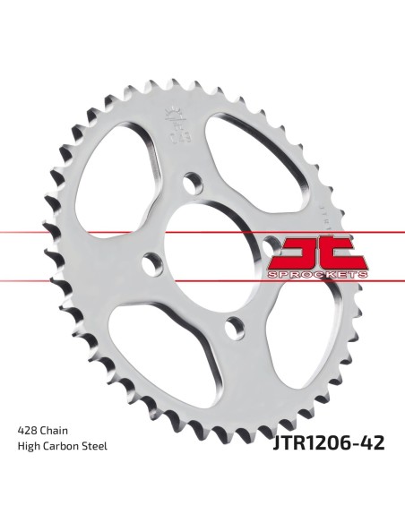 Corona JT Sprockets Acero JTR120642 | Motoauto