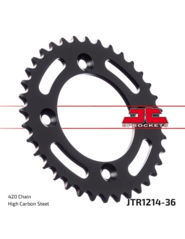 Corona JT Sprockets Acero JTR121436 | Motoauto