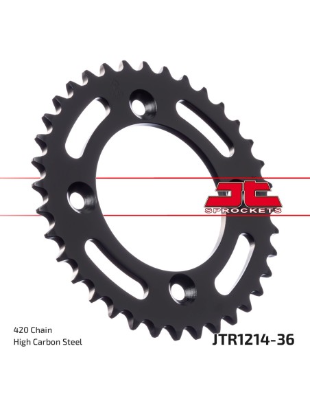 Corona JT Sprockets Acero JTR121436 | Motoauto