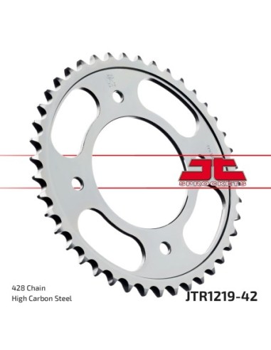 Corona JT Sprockets Acero JTR121942 | Motoauto