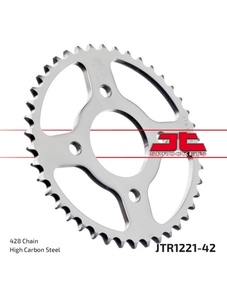 Corona JT Sprockets Acero JTR122142 | Motoauto