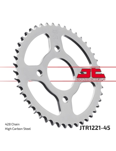 Corona JT Sprockets Acero JTR122145 | Motoauto