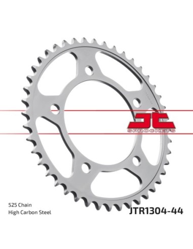 Corona JT Sprockets Acero JTR130444ZBK | Motoauto