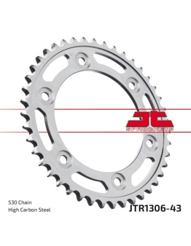 Corona JT Sprockets Acero JTR130643 | Motoauto