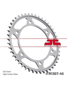 Corona JT Sprockets Acero JTR130745ZBK | Motoauto