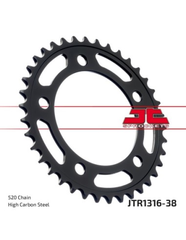 Corona JT Sprockets Acero JTR131638 | Motoauto