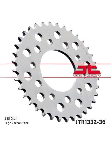 Corona JT Sprockets Acero JTR133236 | Motoauto