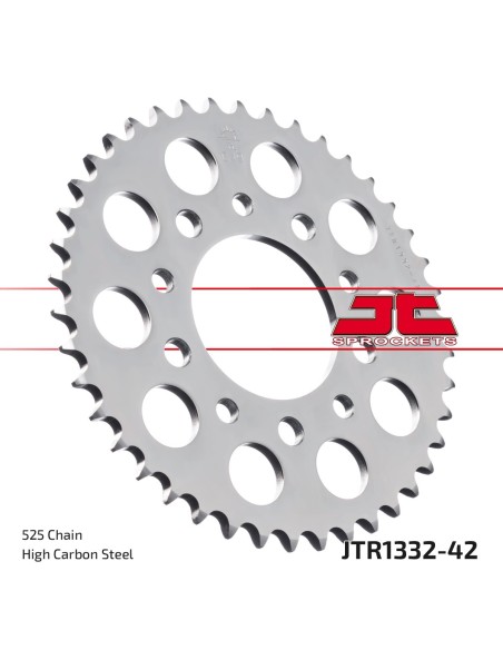 Corona JT Sprockets Acero JTR133242 | Motoauto