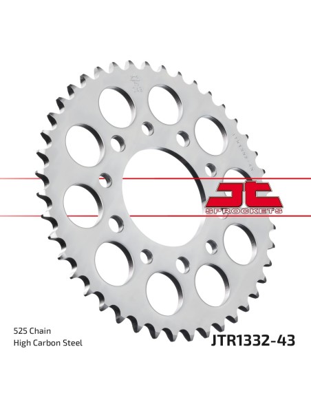 Corona JT Sprockets Acero JTR133243 | Motoauto