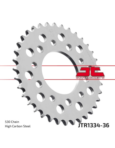 Corona JT Sprockets Acero JTR133436 | Motoauto