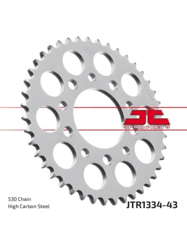 Corona JT Sprockets Acero JTR133443 | Motoauto