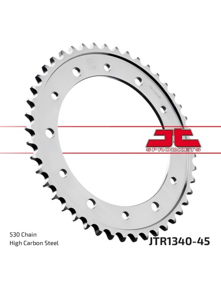 Corona JT Sprockets Acero JTR134045 | Motoauto