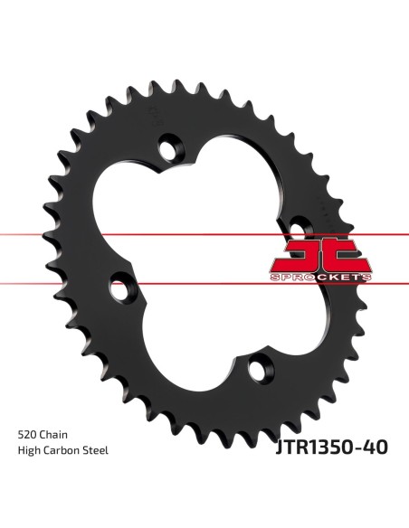 Corona JT Sprockets Acero JTR135040 | Motoauto