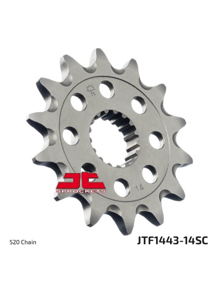 Piñon JT Sprocekts Acero JTF144314SC | Motoauto