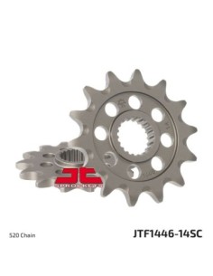 Piñon JT Sprocekts Acero JTF144614SC | Motoauto