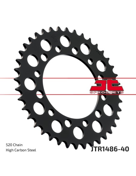 Corona JT Sprockets Acero JTR148640 | Motoauto
