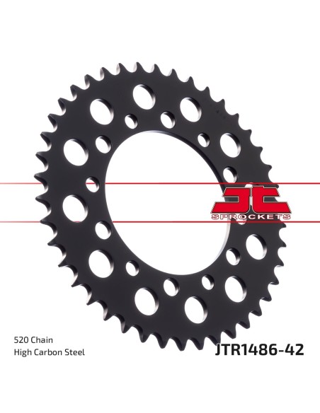Corona JT Sprockets Acero JTR148642 | Motoauto