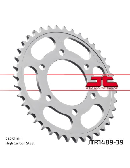 Corona JT Sprockets Acero JTR148939ZBK | Motoauto