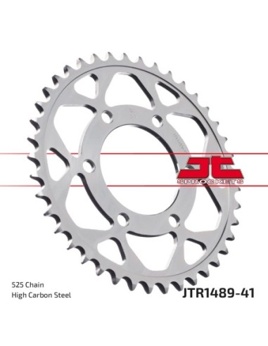 Corona JT Sprockets Acero JTR148941ZBK | Motoauto