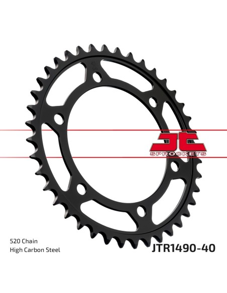 Corona JT Sprockets Acero JTR149040 | Motoauto