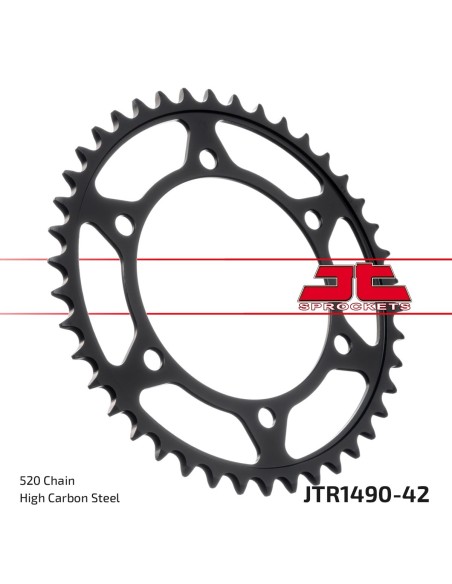 Corona JT Sprockets Acero JTR149042 | Motoauto