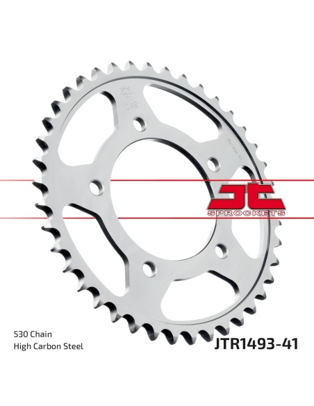 Corona JT Sprockets Acero JTR149341ZBK | Motoauto