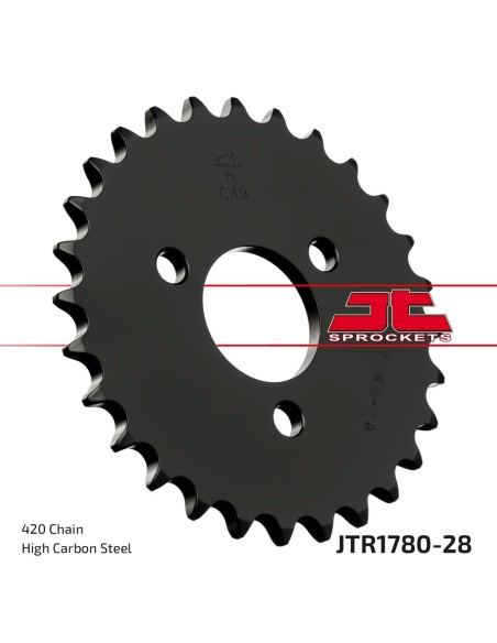 Corona JT Sprockets Acero JTR178028 | Motoauto