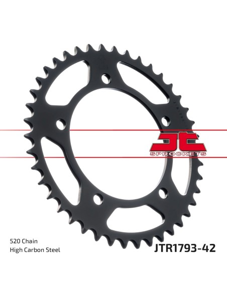 Corona JT Sprockets Acero JTR179342 | Motoauto